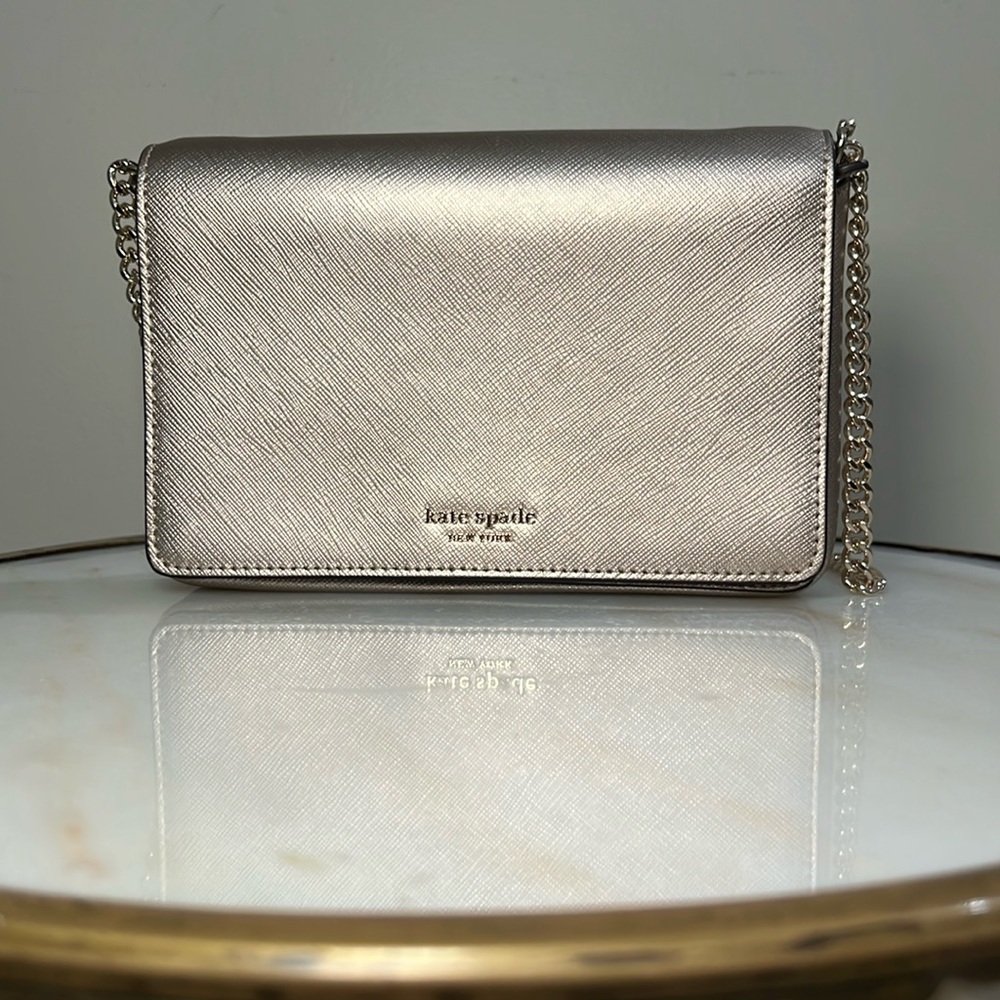 Kate Spade metallic Gold Bag